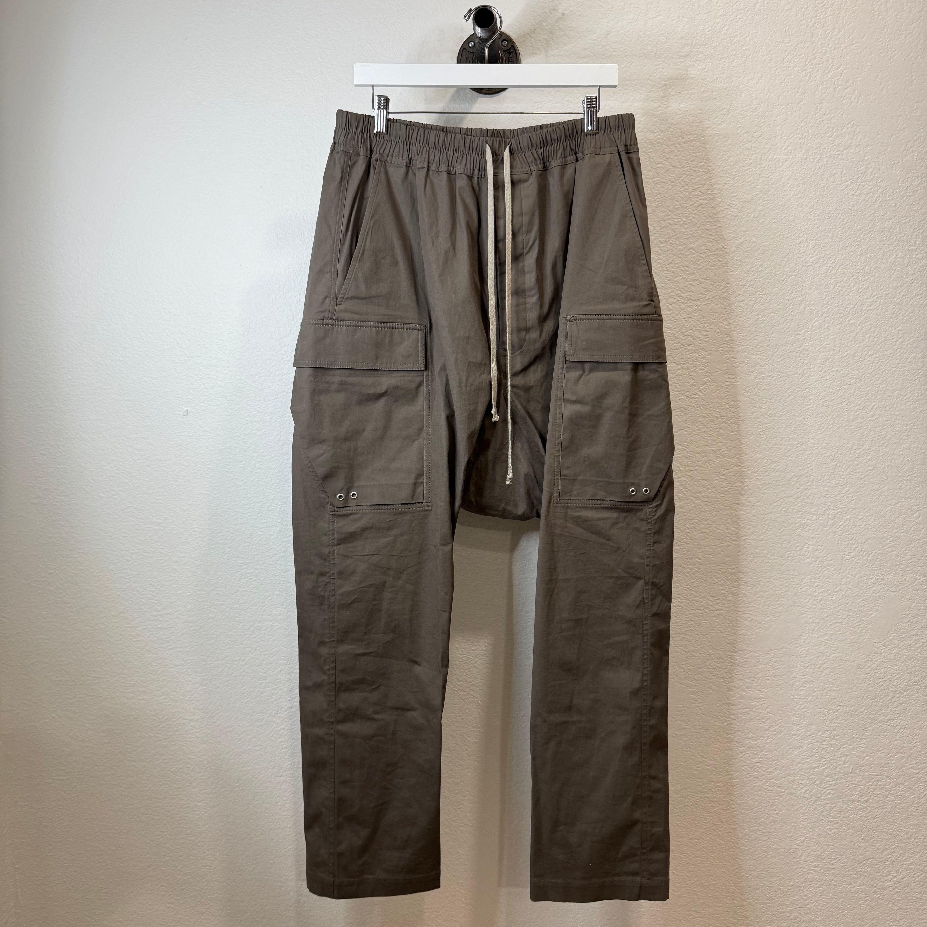 Rick Owens Lido Cropped Cargo Pants - Size 34