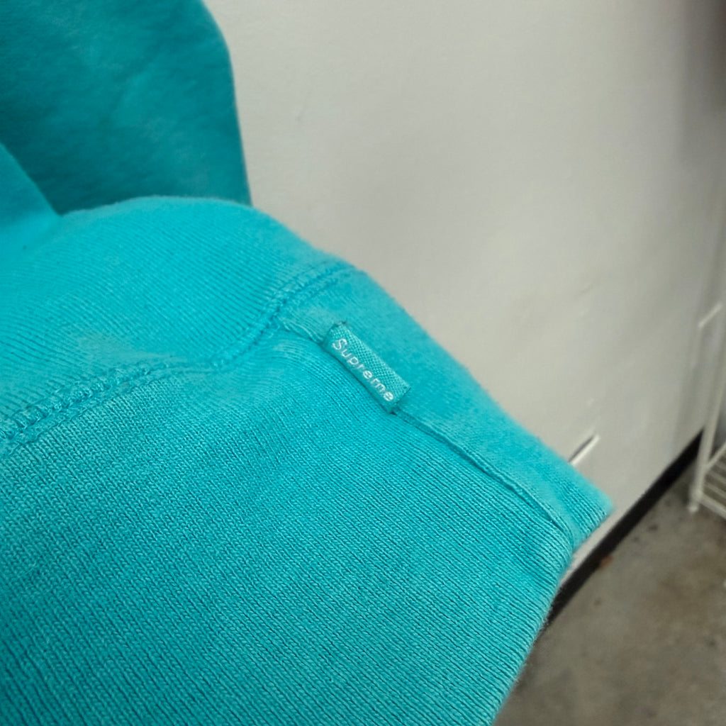 Supreme Thrasher Skater Boyfriend Hoodie Blue - Size M