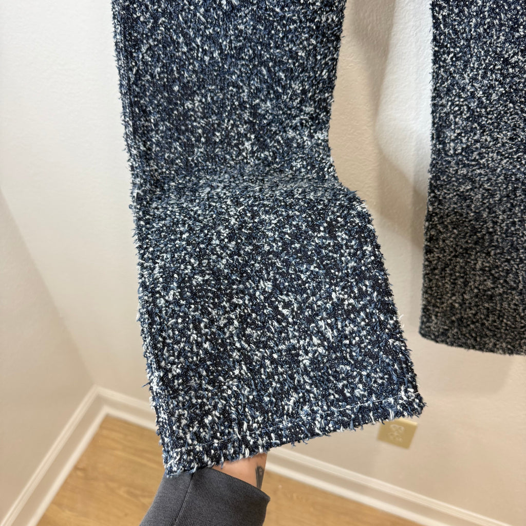 Bottega Veneta Cotton-Bouclé Indigo Carpenter Pants - Size 48 (32)