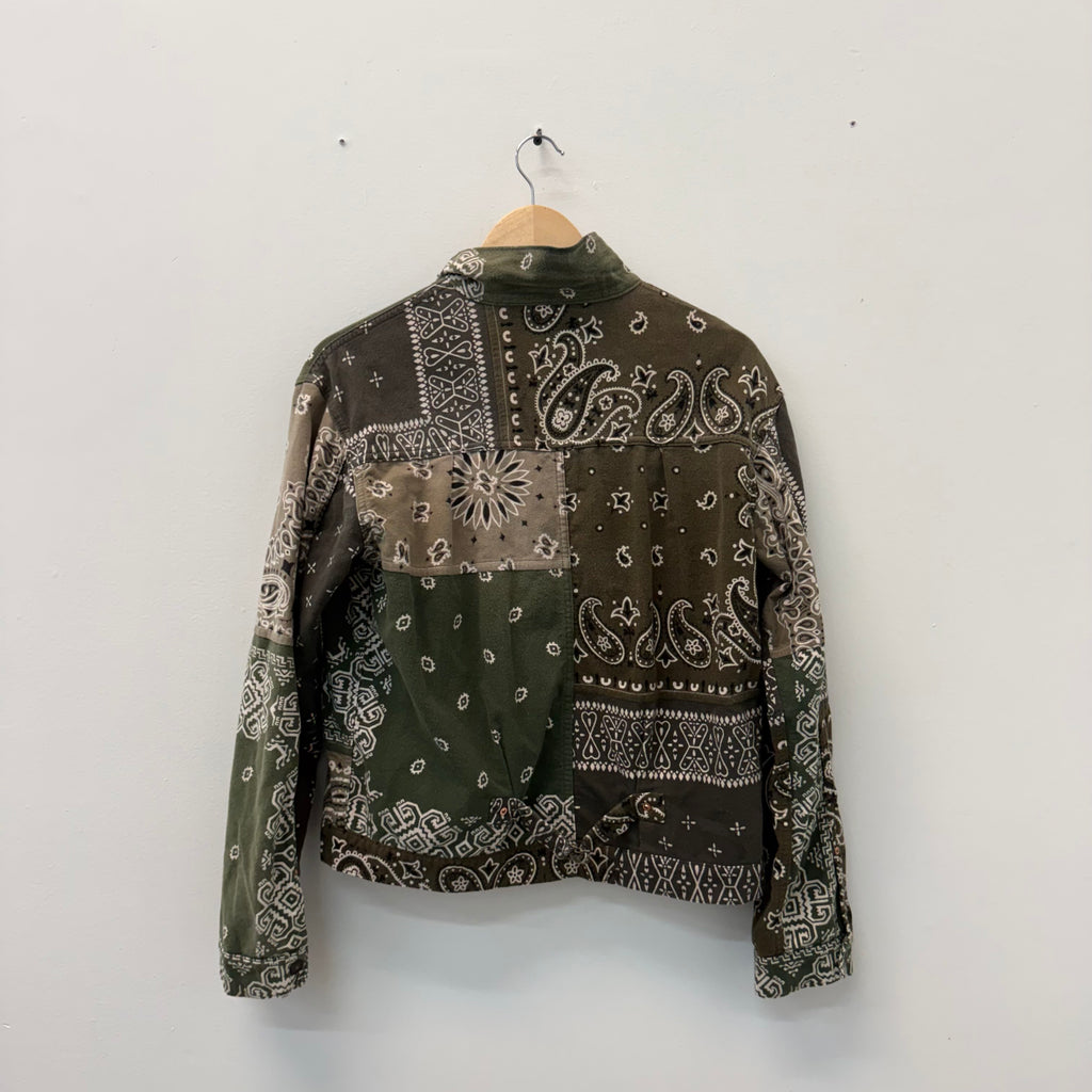 Kapital Flannel Reversible Bandana 1st Jacket - Size 3