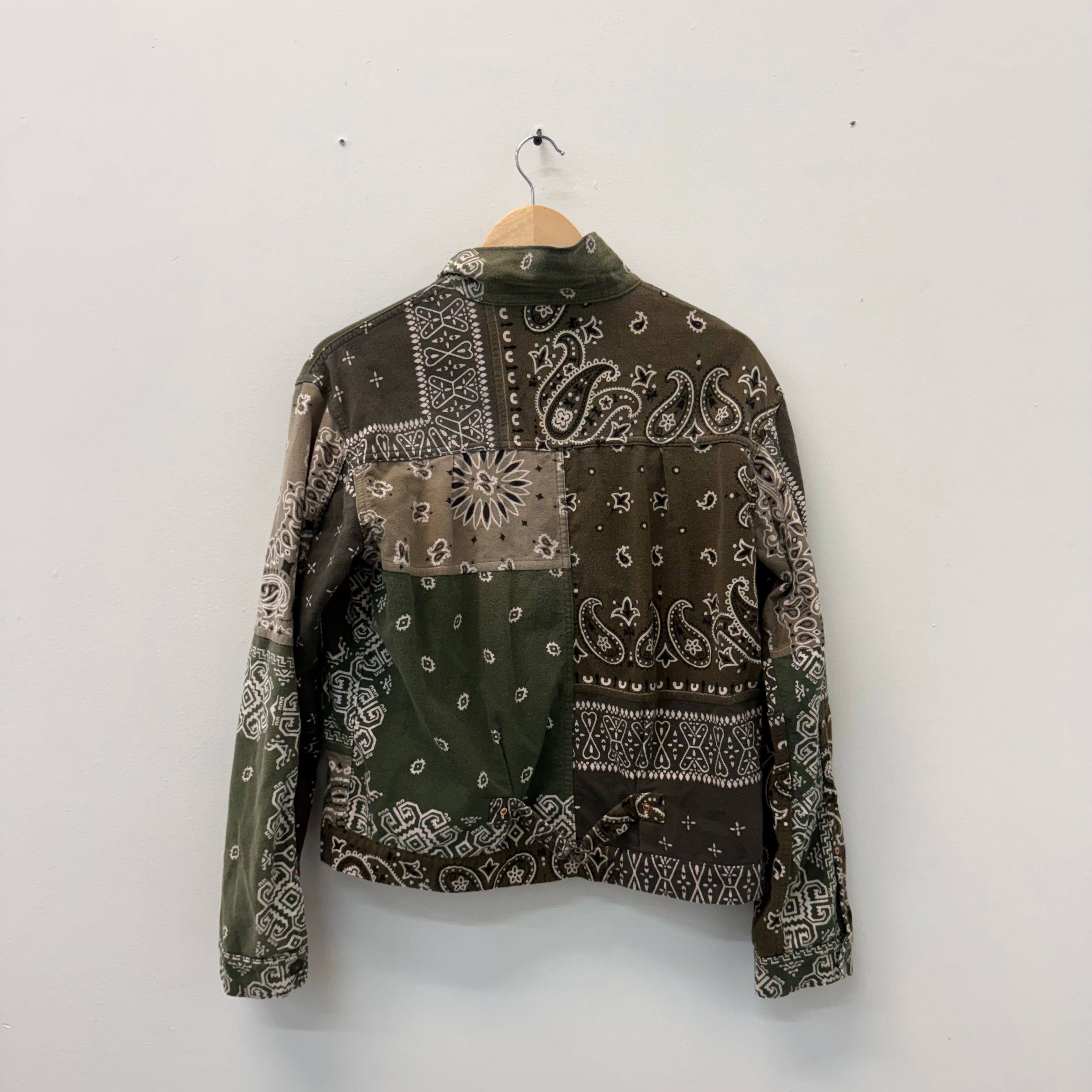 Kapital Flannel Reversible Bandana 1st Jacket - Size 3