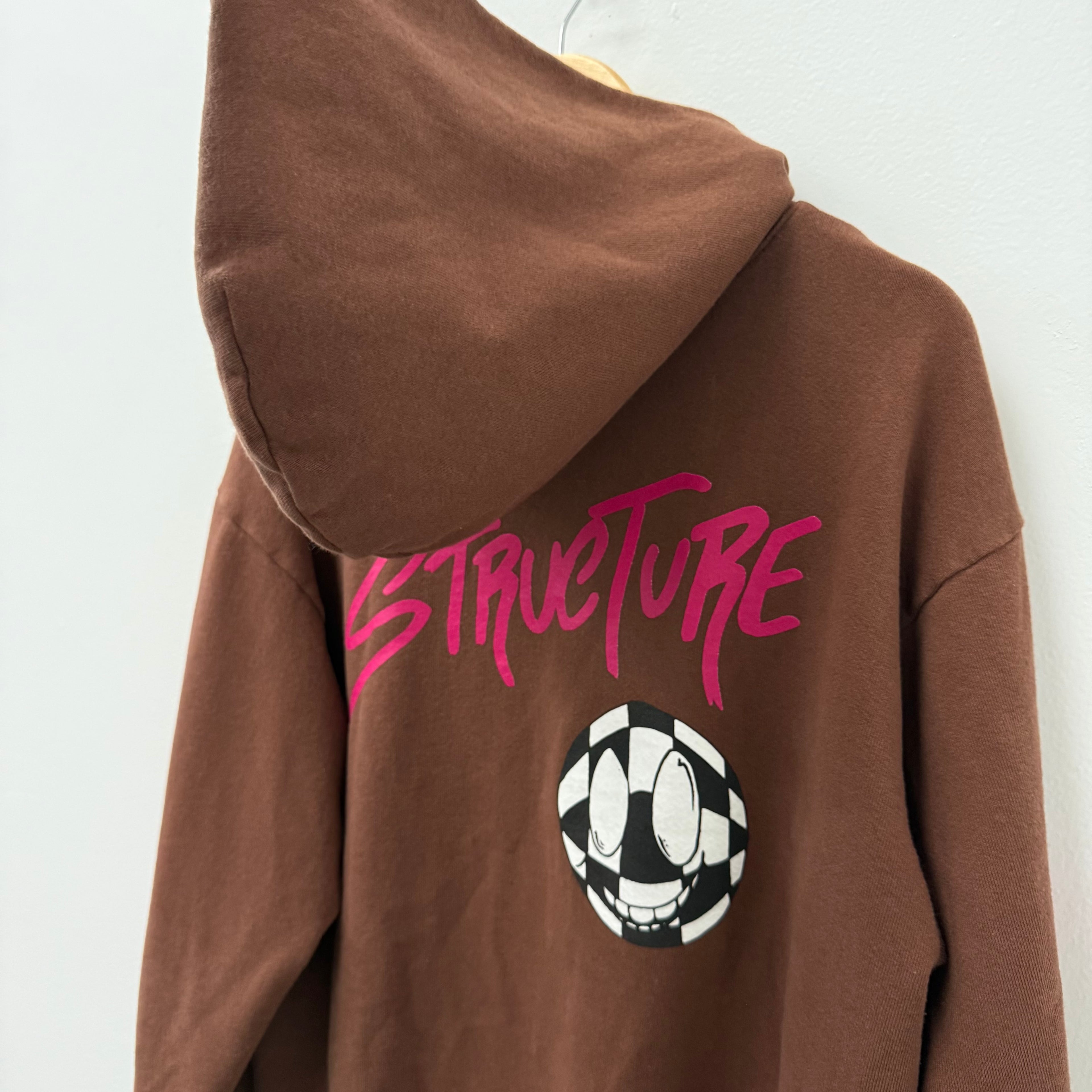 Chrome Hearts Matty Boy Structure Hoodie Brown - Size L