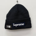 Supreme New Era Box Logo Beanie NAVY FW25