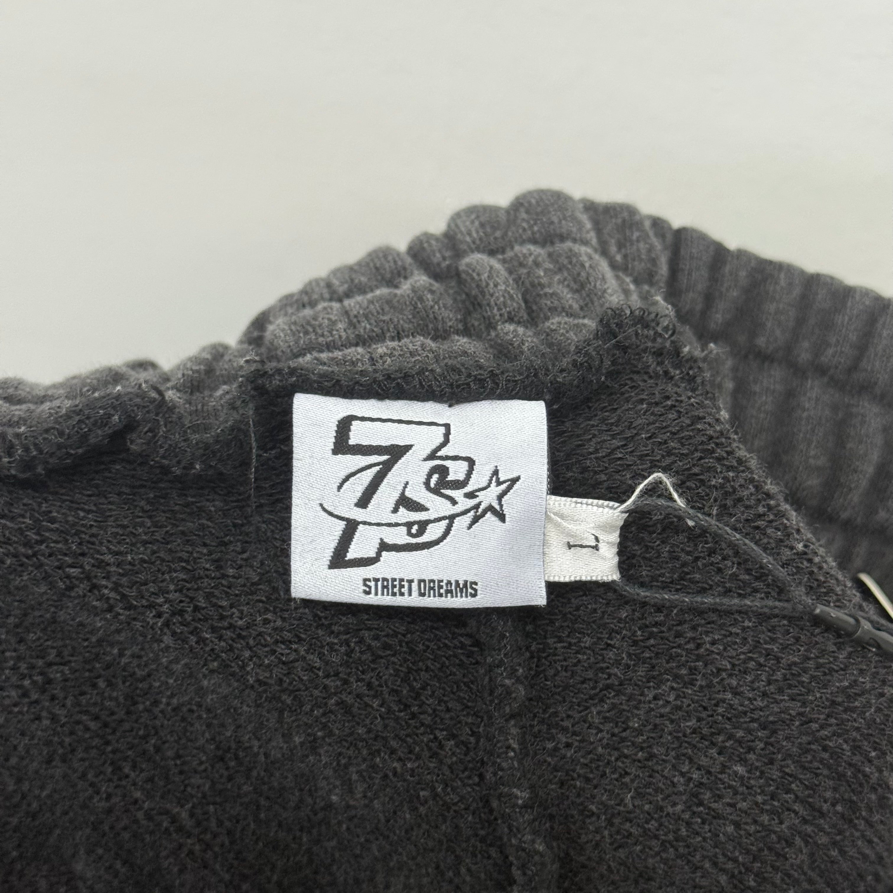 Triple Sevens Star Black Sweatpants - Size L
