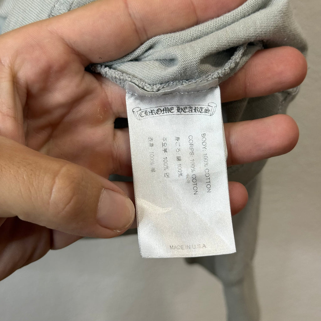 Chrome Hearts Matty Boy Suggest Grey Longsleeve Shirt  - Size XL