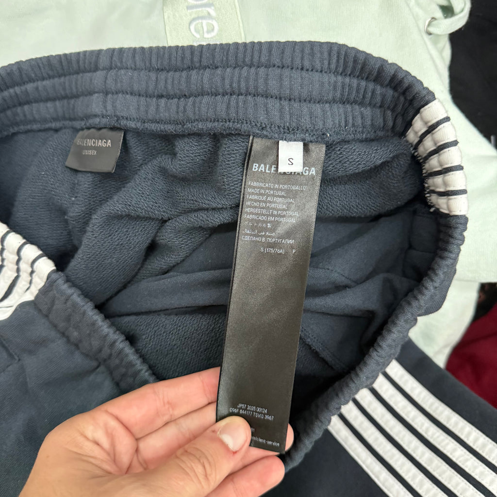 Balenciaga Icon Navy Baggy Sweatpants - Size S
