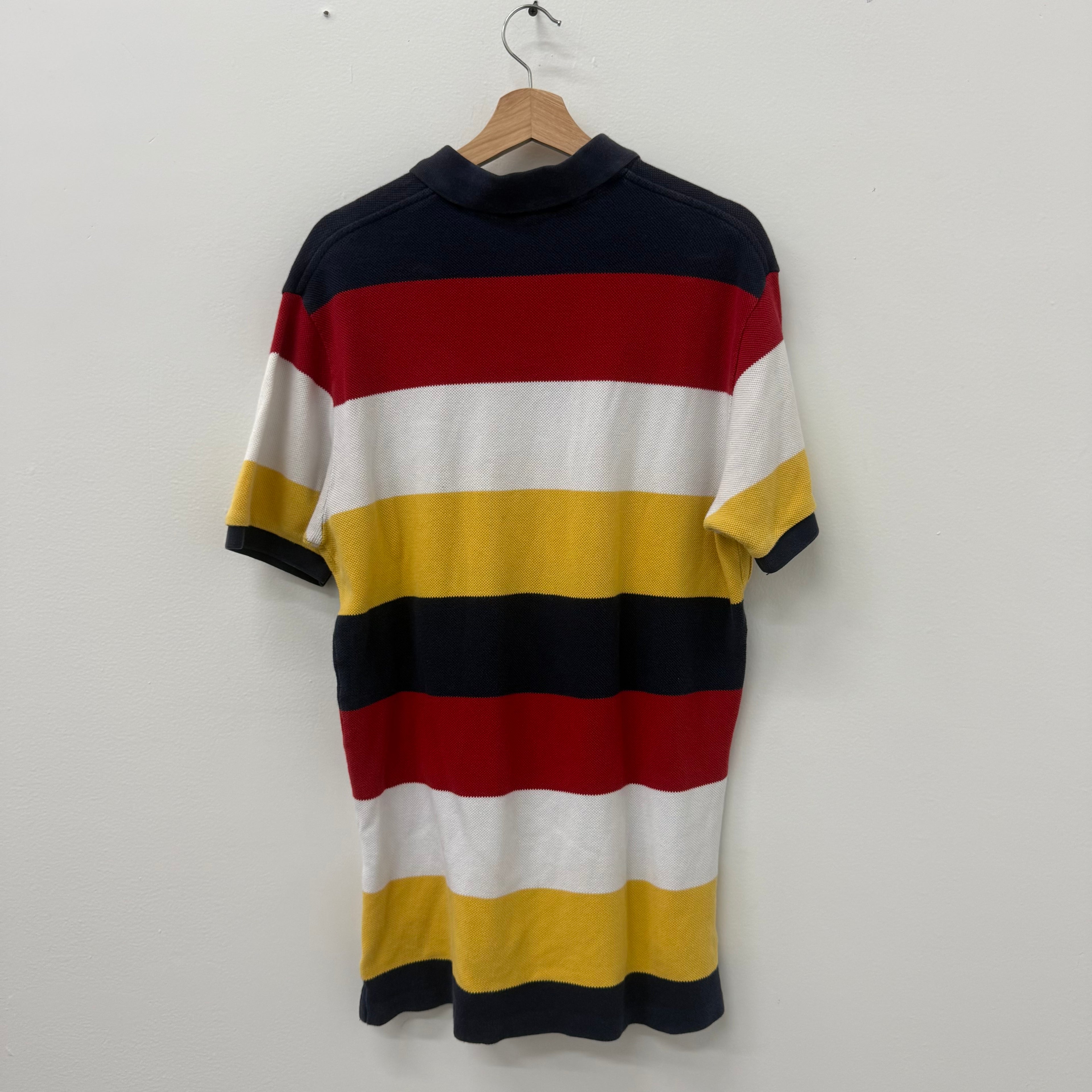 Ralph Lauren Stripe Polo Shirt - Size L