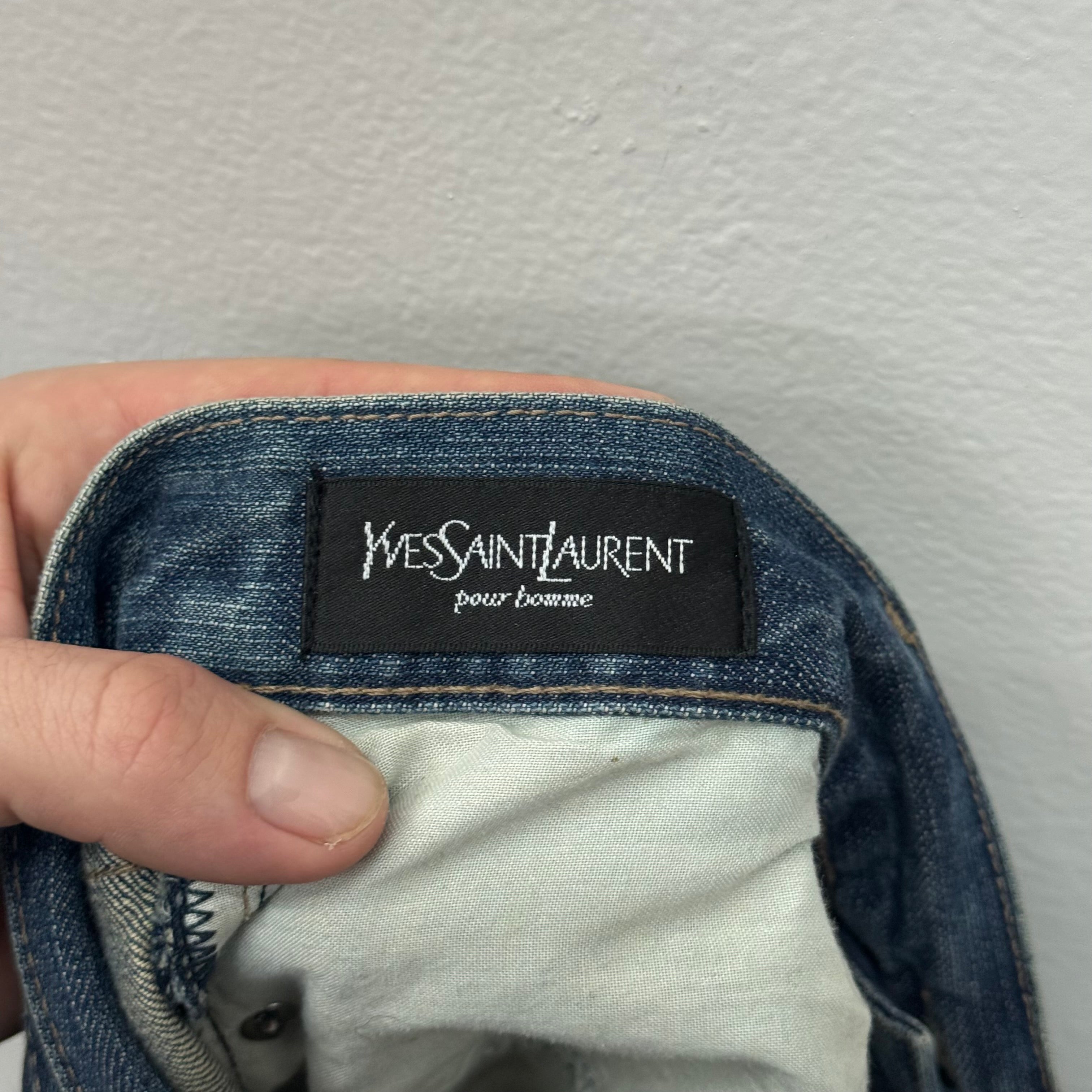 Yves Saint Laurent YSL Denim Jeans - Size 32