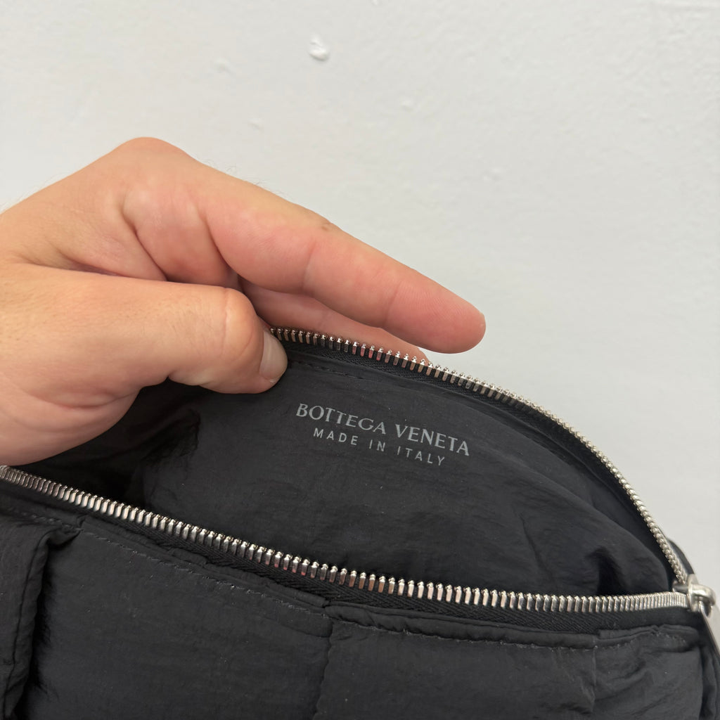 Bottega Veneta Casette Side Bag Black