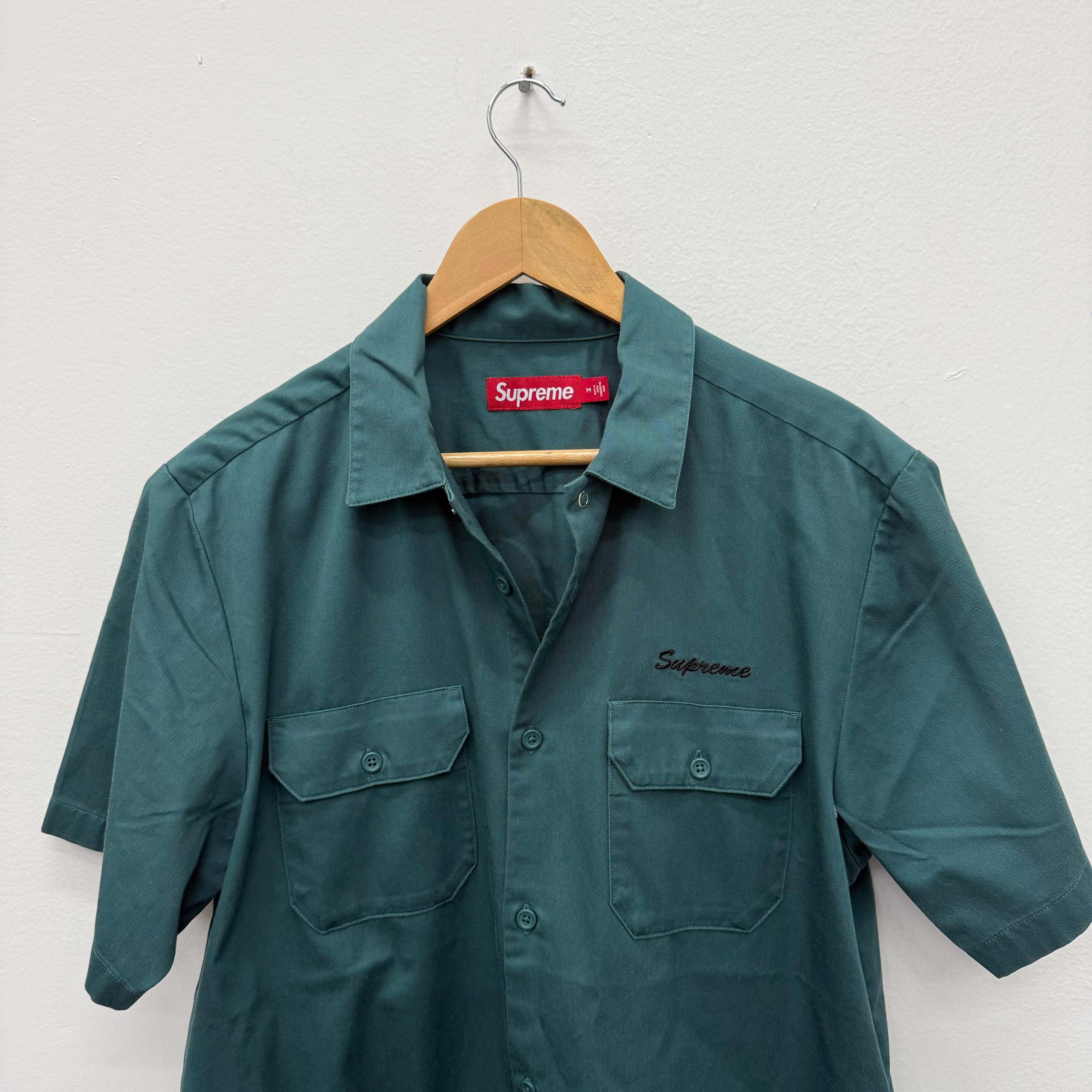 Supreme Rhinestone Lady Work Shirt - Size M
