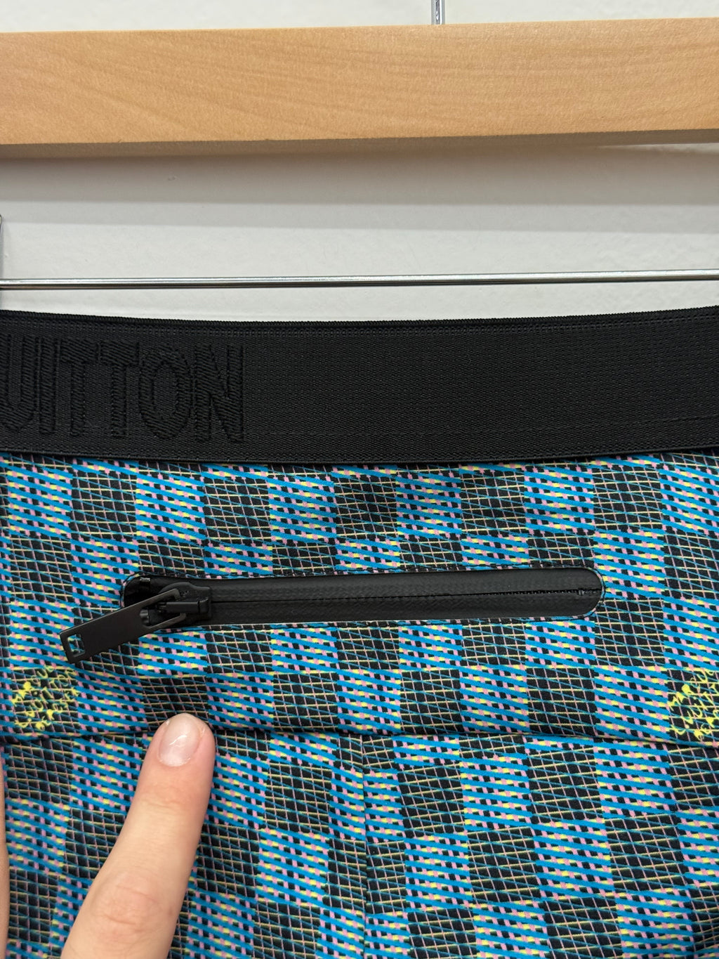 Louis Vuitton Blue Monogram Joggers - Size 38