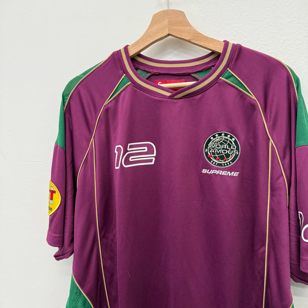 Supreme Piping Soccer Jersey - Size XL