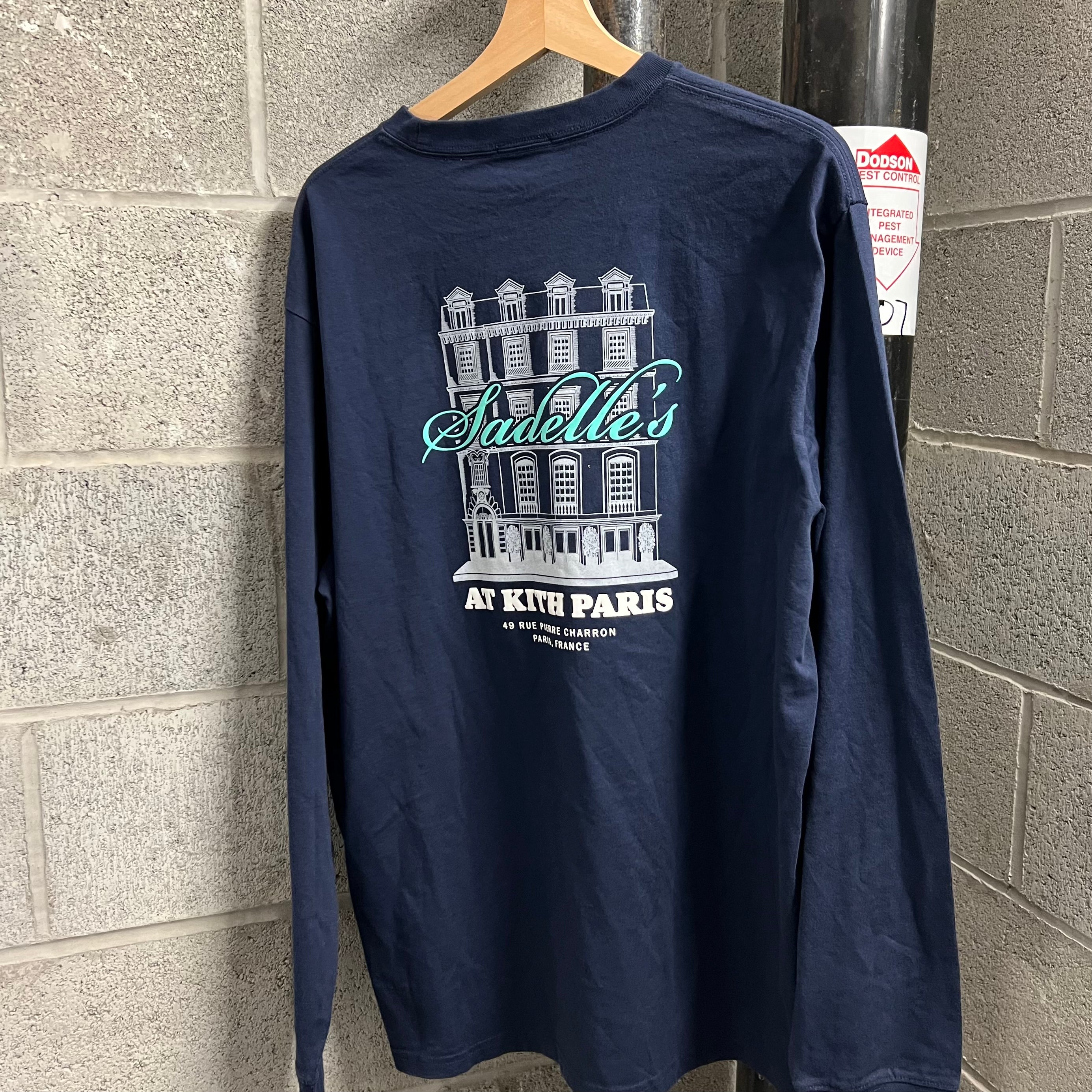 Kith Sadelle’s Paris Exclusive Longsleeve T-Shirt - Size L