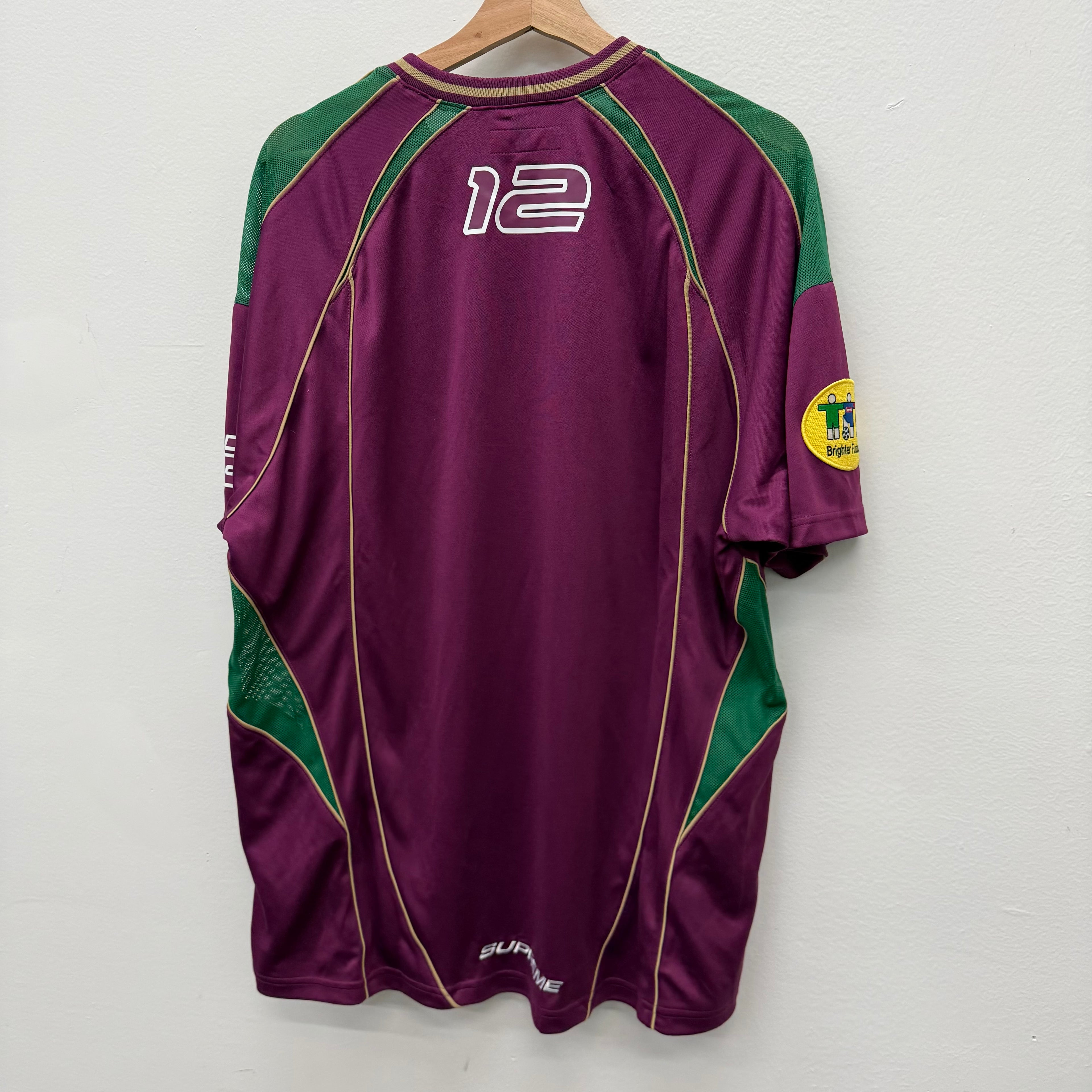 Supreme Piping Soccer Jersey - Size XL