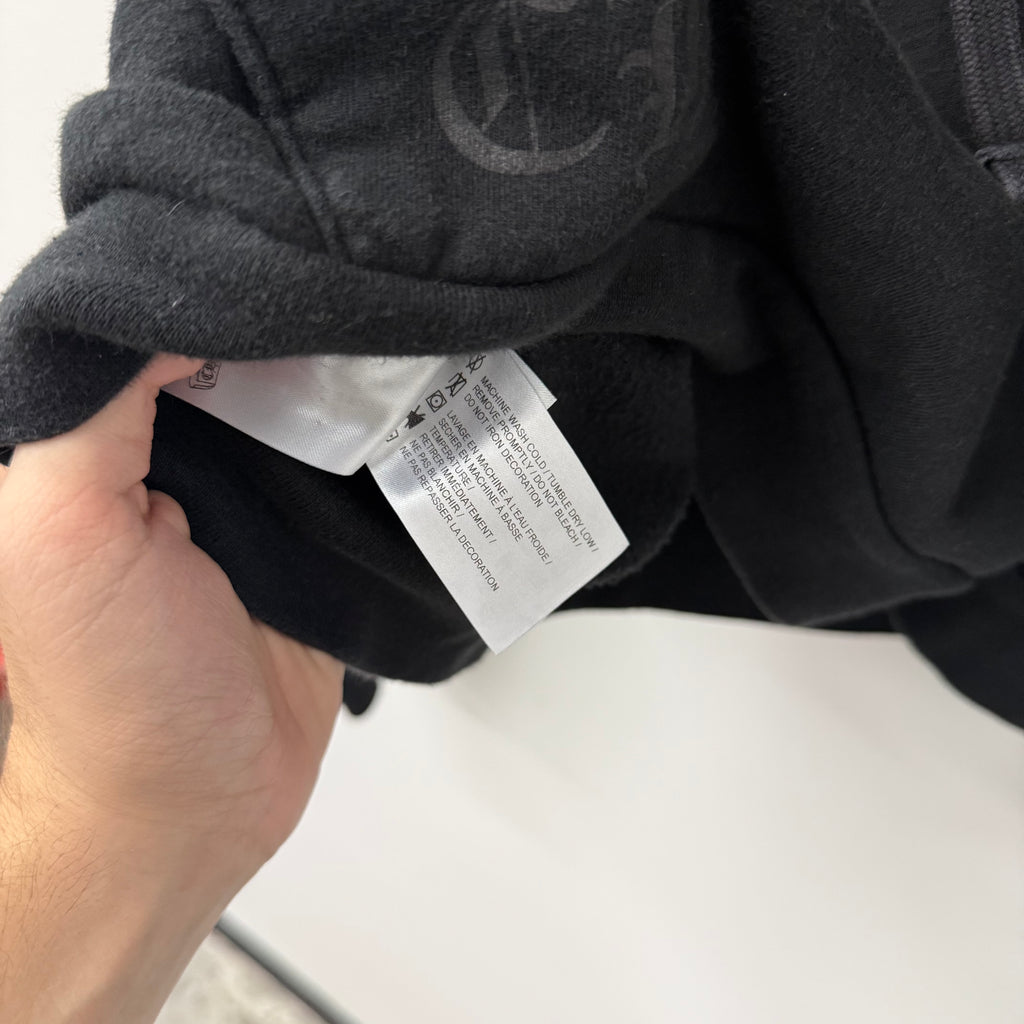 Chrome Hearts Hollywood Gradient Hoodie Black - Size XS