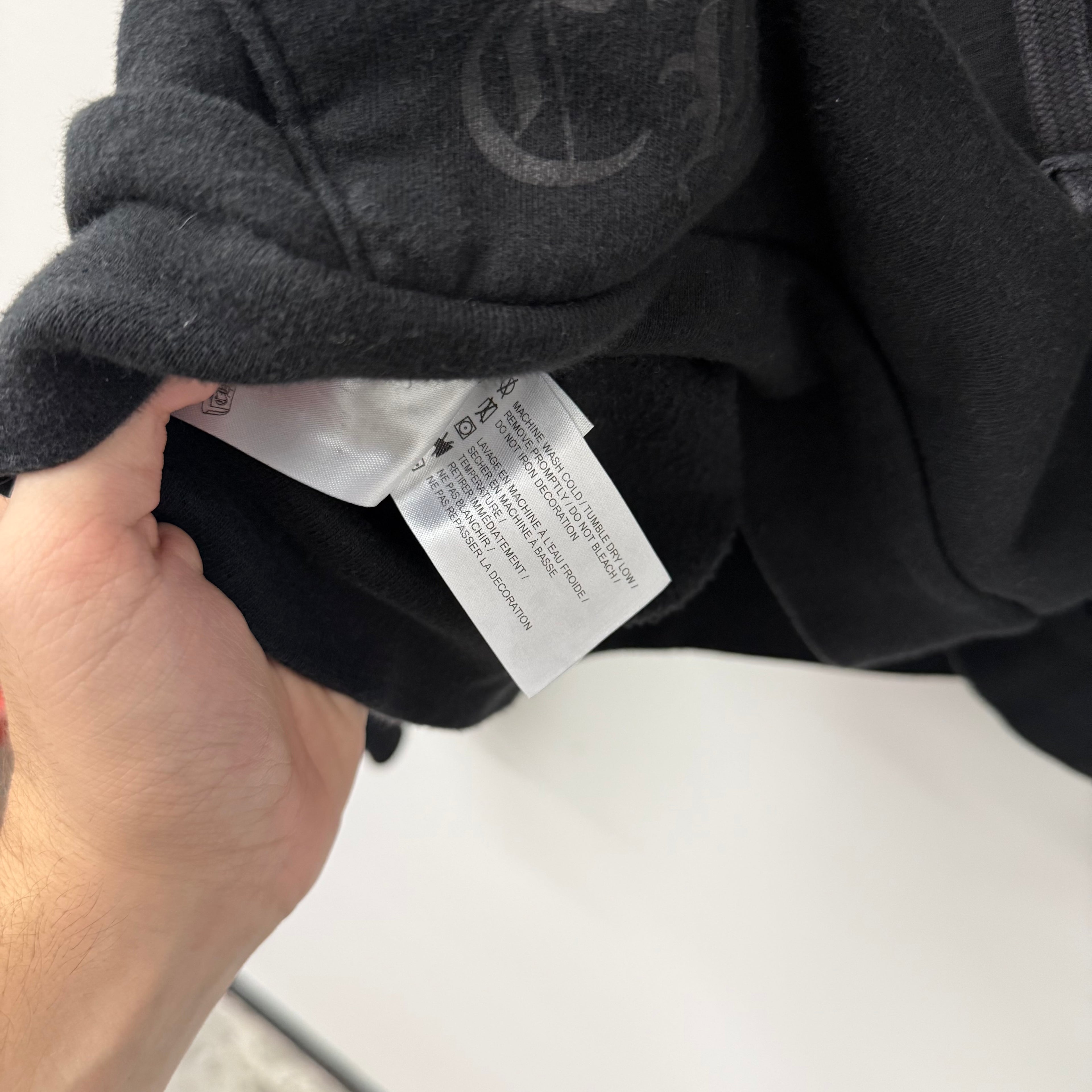 Chrome Hearts Hollywood Gradient Hoodie Black - Size XS