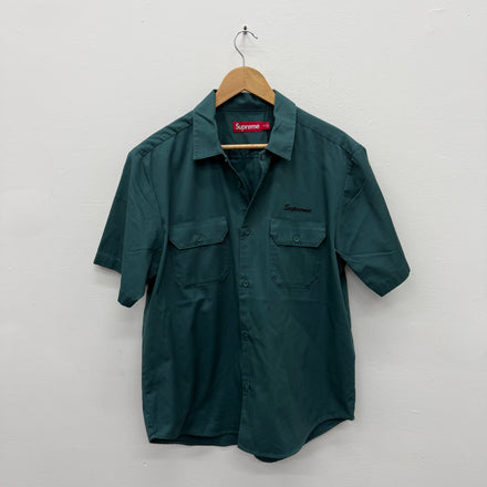 Supreme Rhinestone Lady Work Shirt - Size M