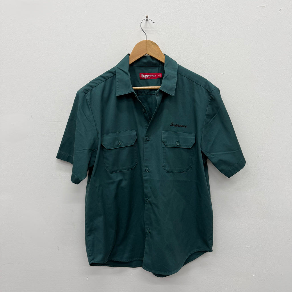 Supreme Rhinestone Lady Work Shirt - Size M