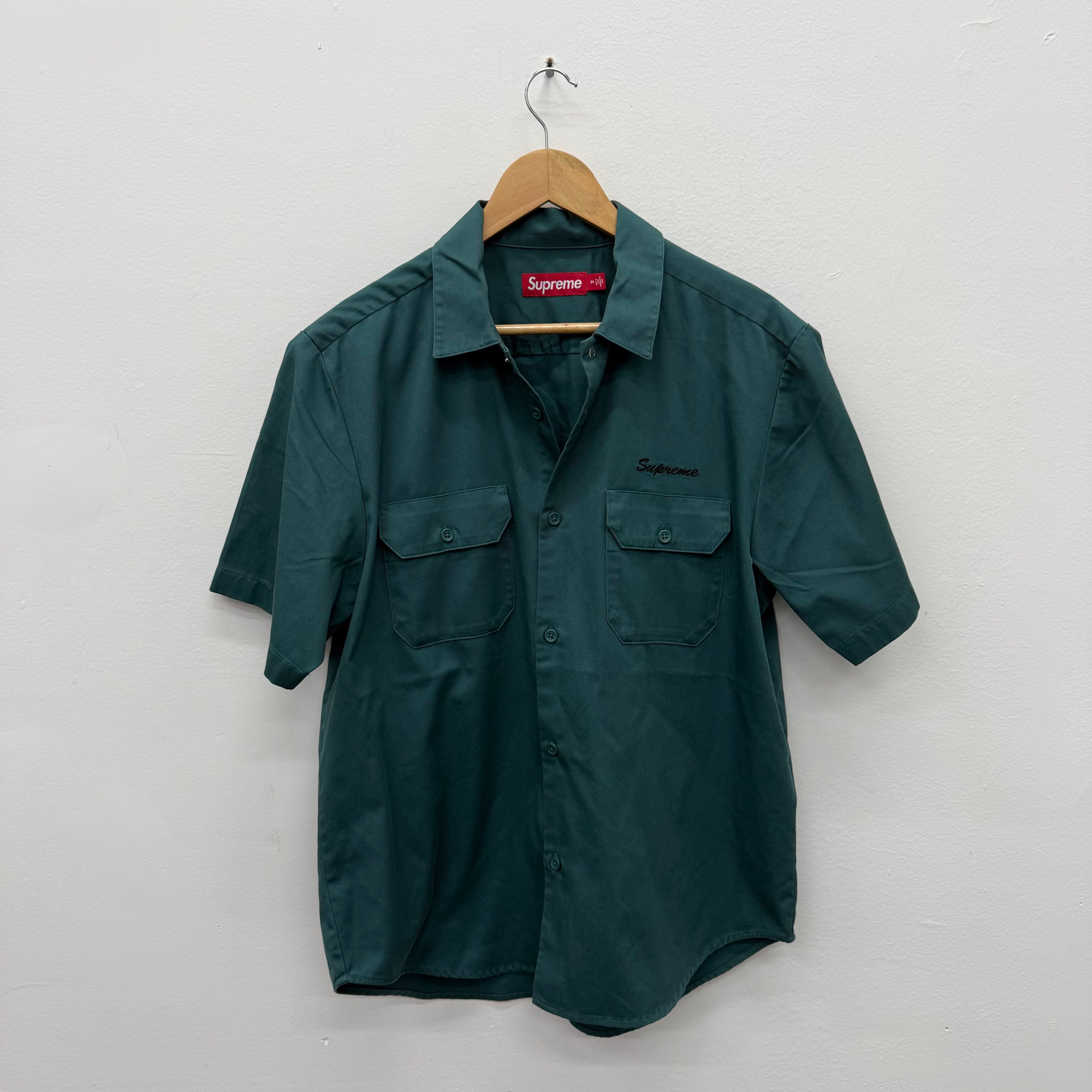 Supreme Rhinestone Lady Work Shirt - Size M