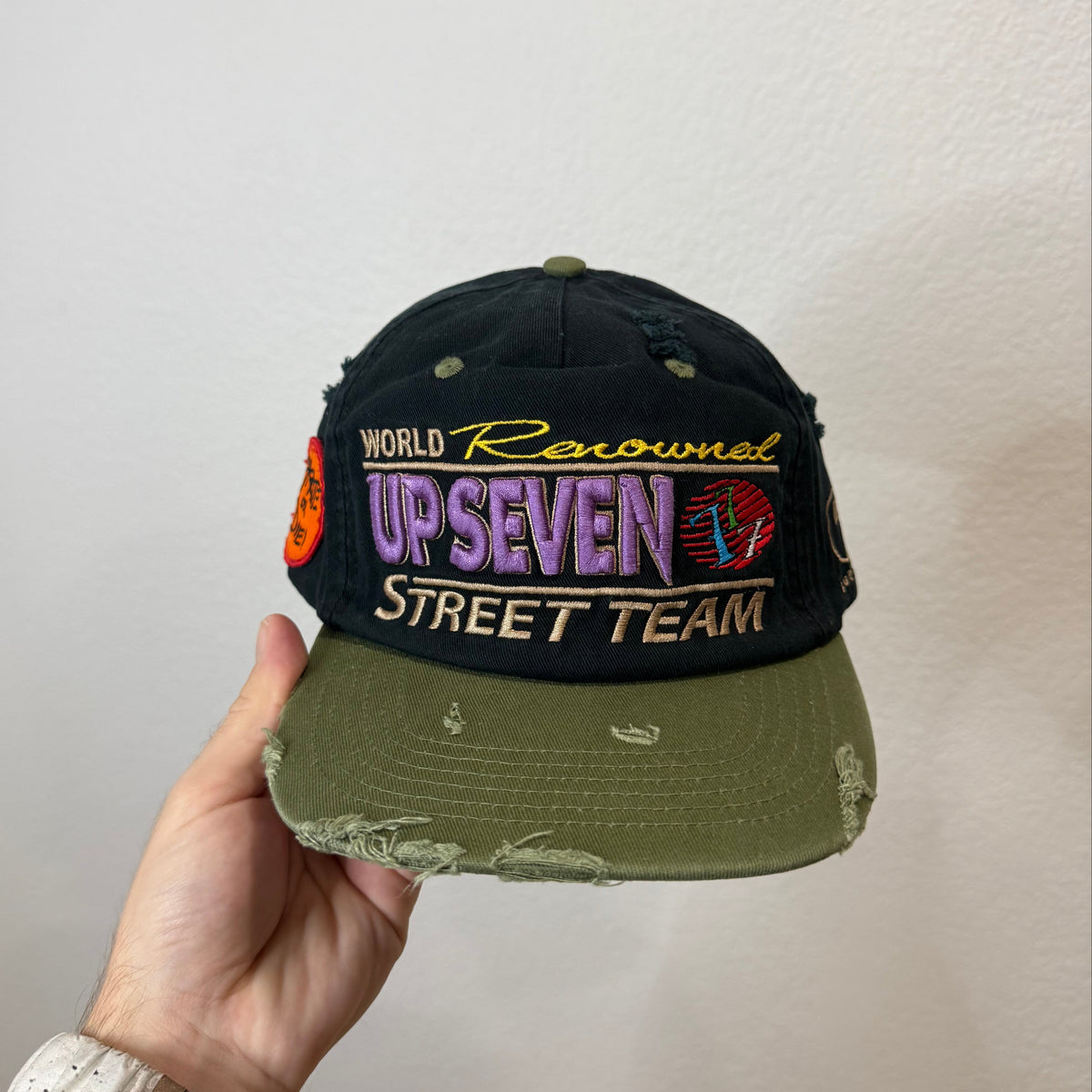 Up7 Skate Classic Skunk Intl Team Snapback Hat