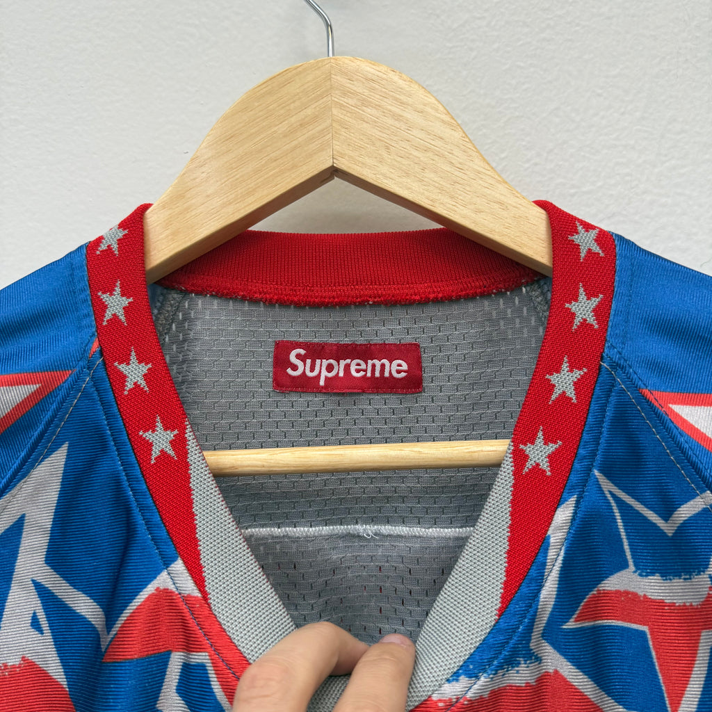 Supreme Stars Football Jersey Blue - Size L