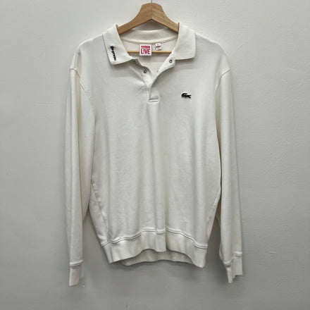 Supreme Lacoste Polo Longlseeve T-Shirt - Size L