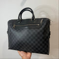 Louis Vuitton Porte-Documents Jour Damier Black Side Bag