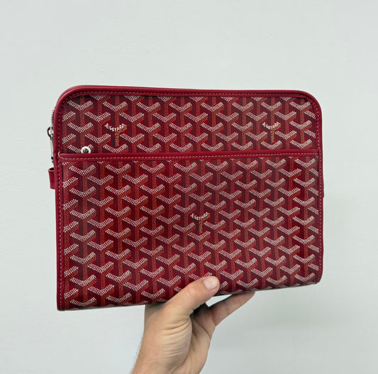 Goyard Red PM Jouvence Toiletry Bag