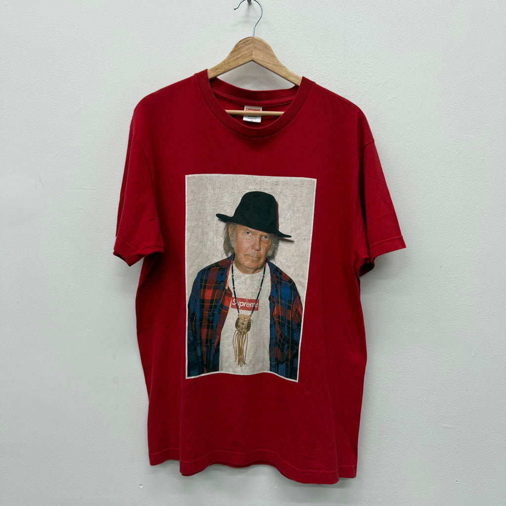 Supreme Neil Young T-Shirt Red - Size L