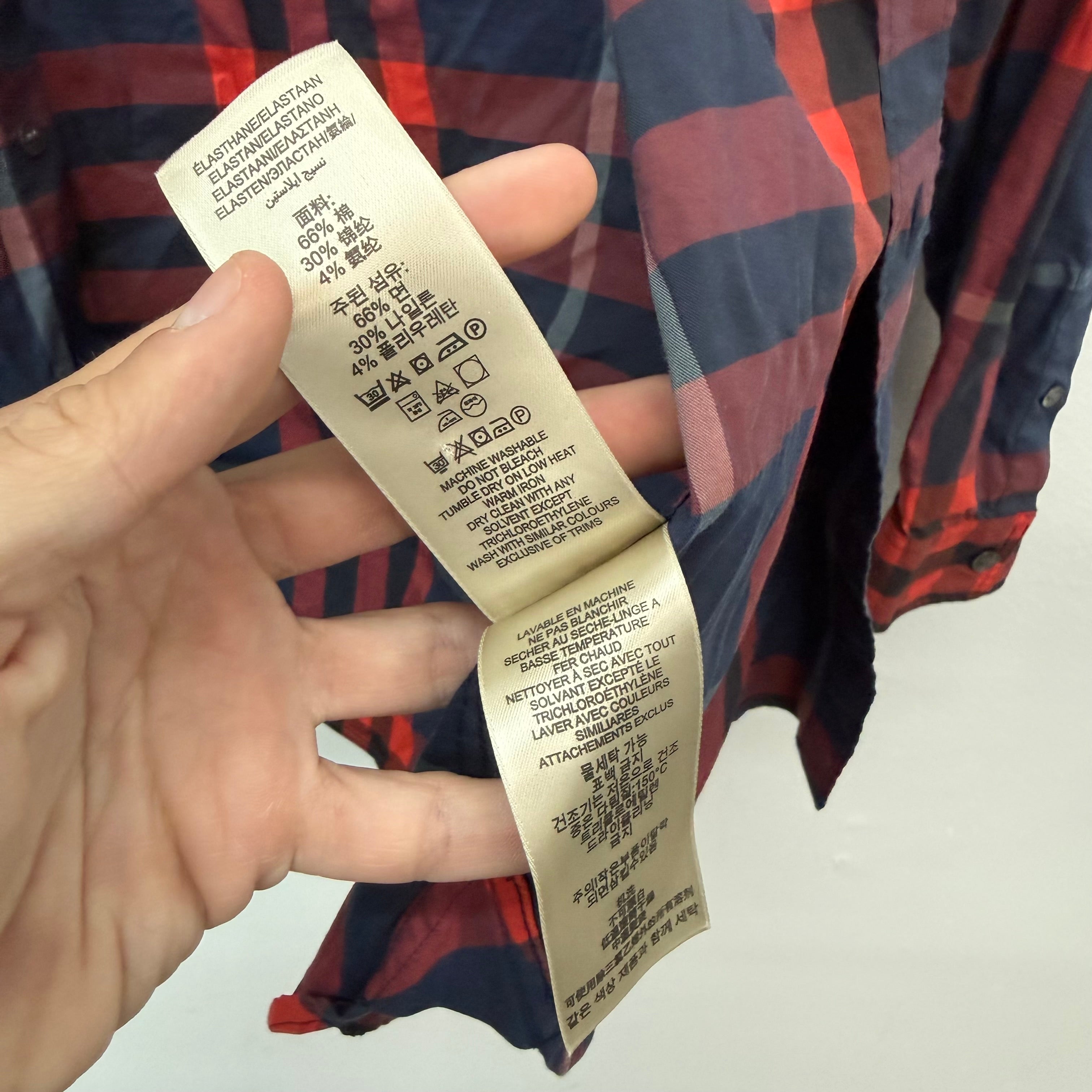 Burberry Flannel Longsleeve - Size M