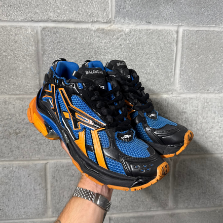Balenciaga Track Runner Sneakers Orange Blue - Size 42 (US 9)