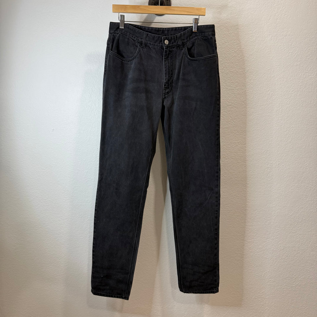 Givenchy Classic Black Denim Jeans - Size 33