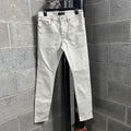 Purple Brand White Skinny Denim Jeans - Size 30