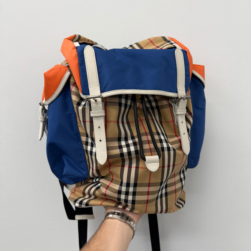 Burberry Rucksack Brown Canvas Backpack