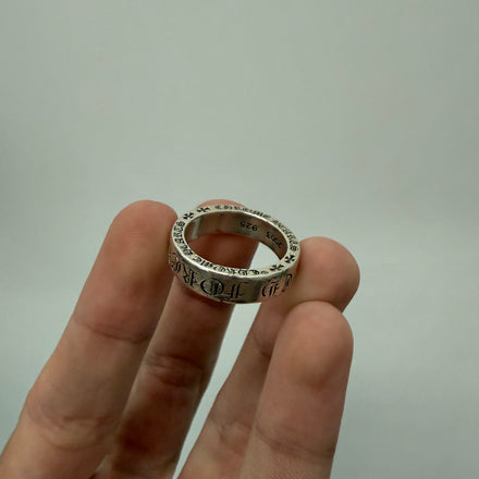 Chrome Hearts Forever Spacer Ring - Size 9
