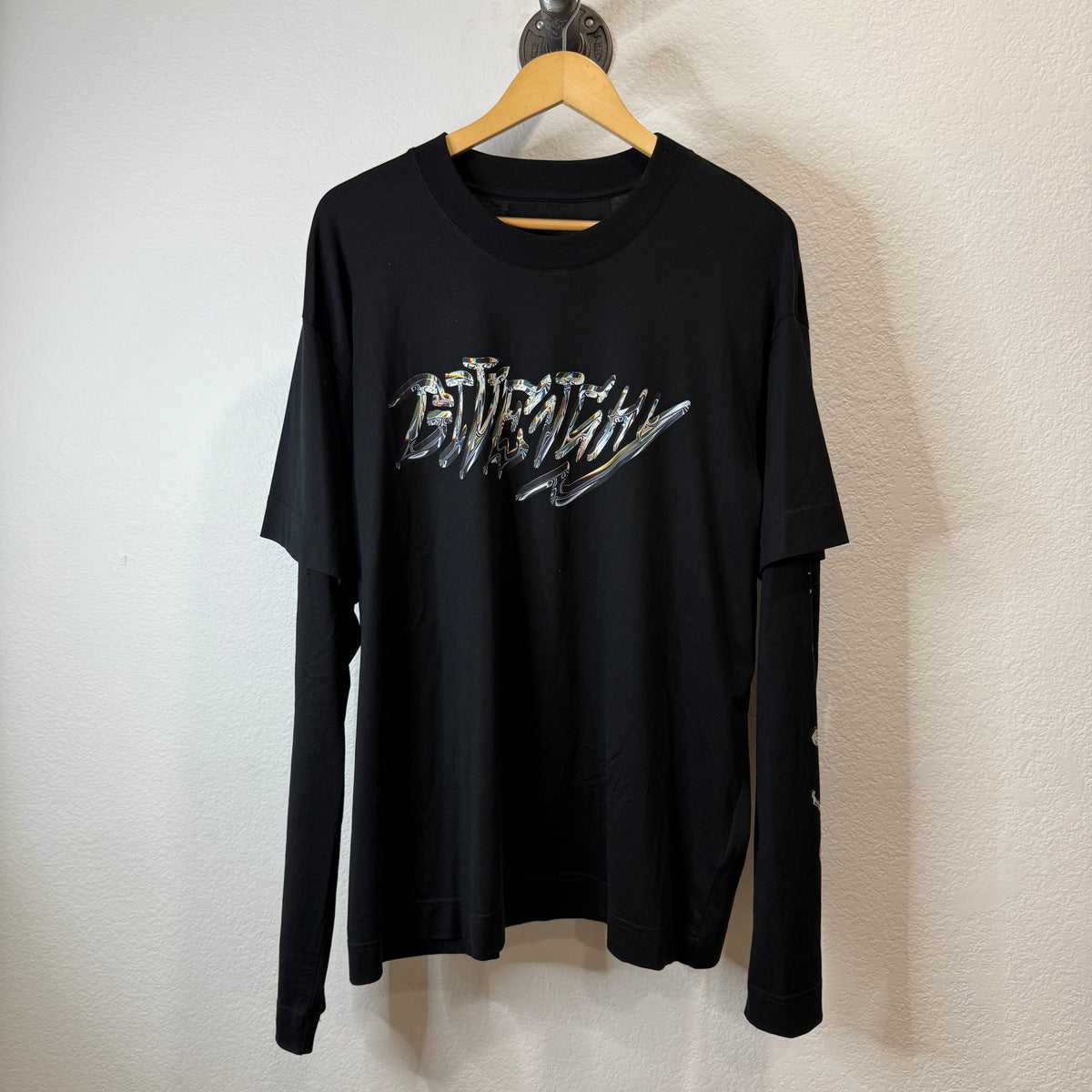Givenchy BStroy Double Layer Longsleeve T-Shirt - Size XL