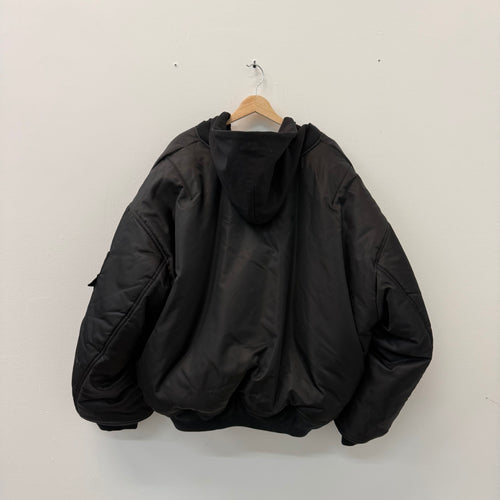 Balenciaga SS23 Denma All in One Nylon Bomber Jacket - Size 2 (XL)