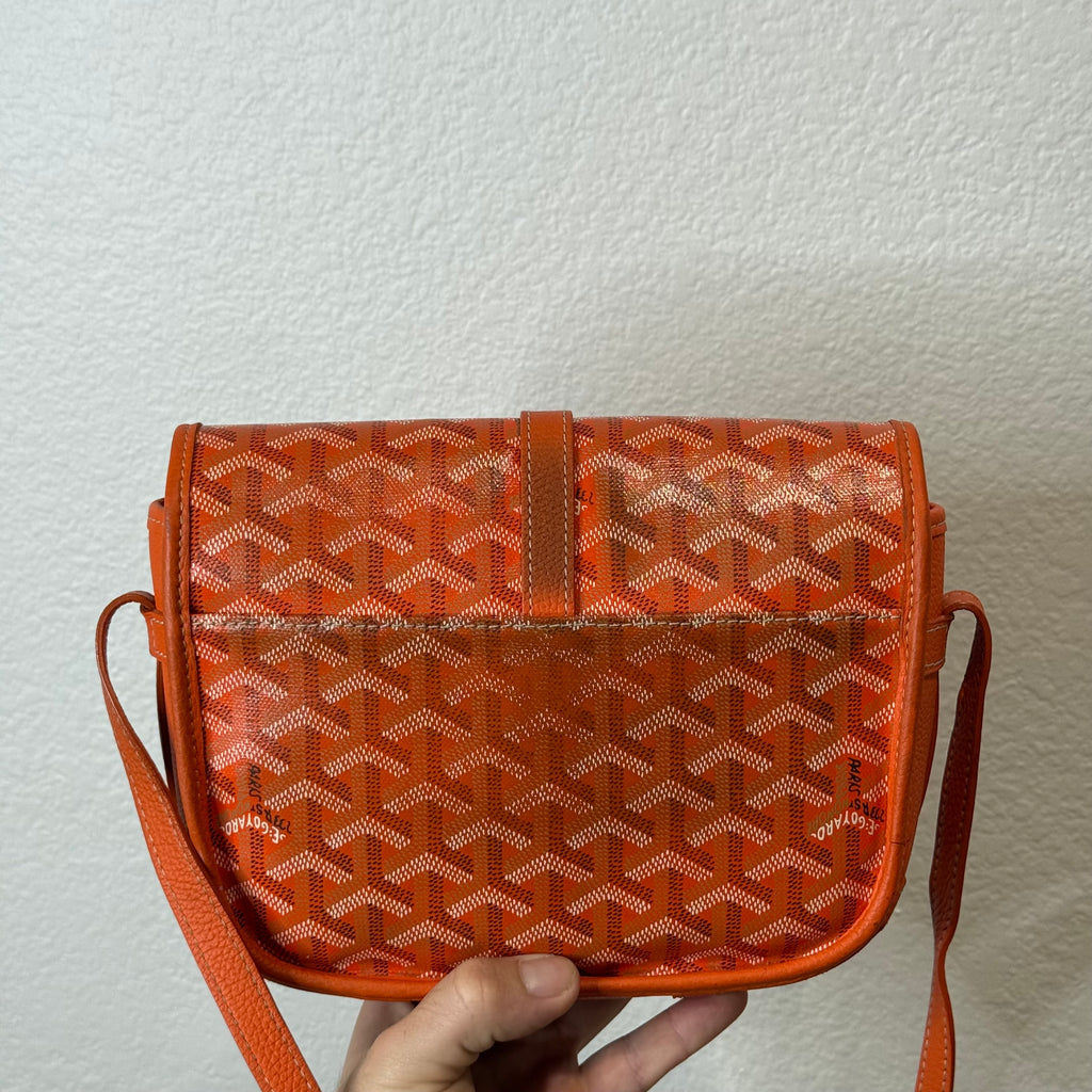 Goyard PM Belvedere Side Bag Orange