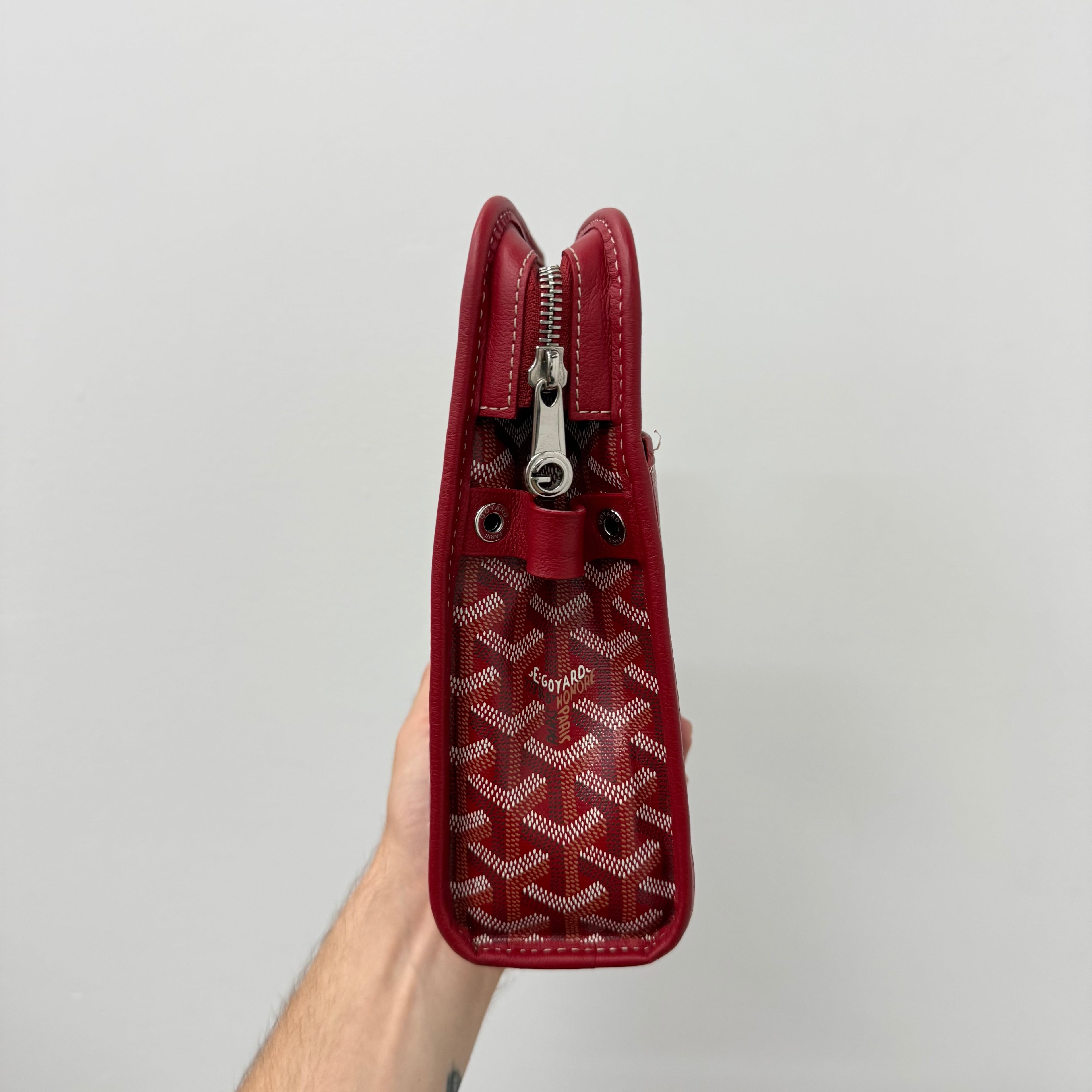 Goyard Red PM Jouvence Toiletry Bag