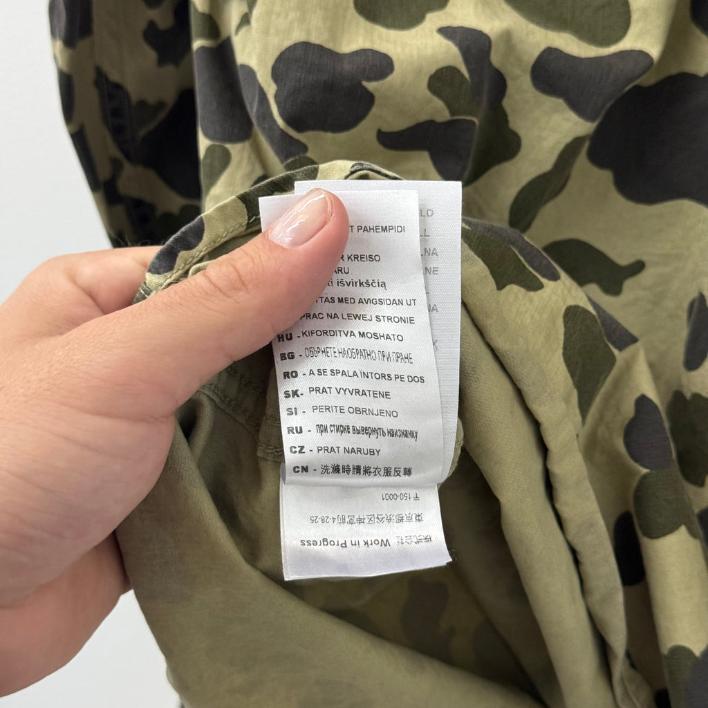 Carhartt WIP Camo Button Shirt - Size M