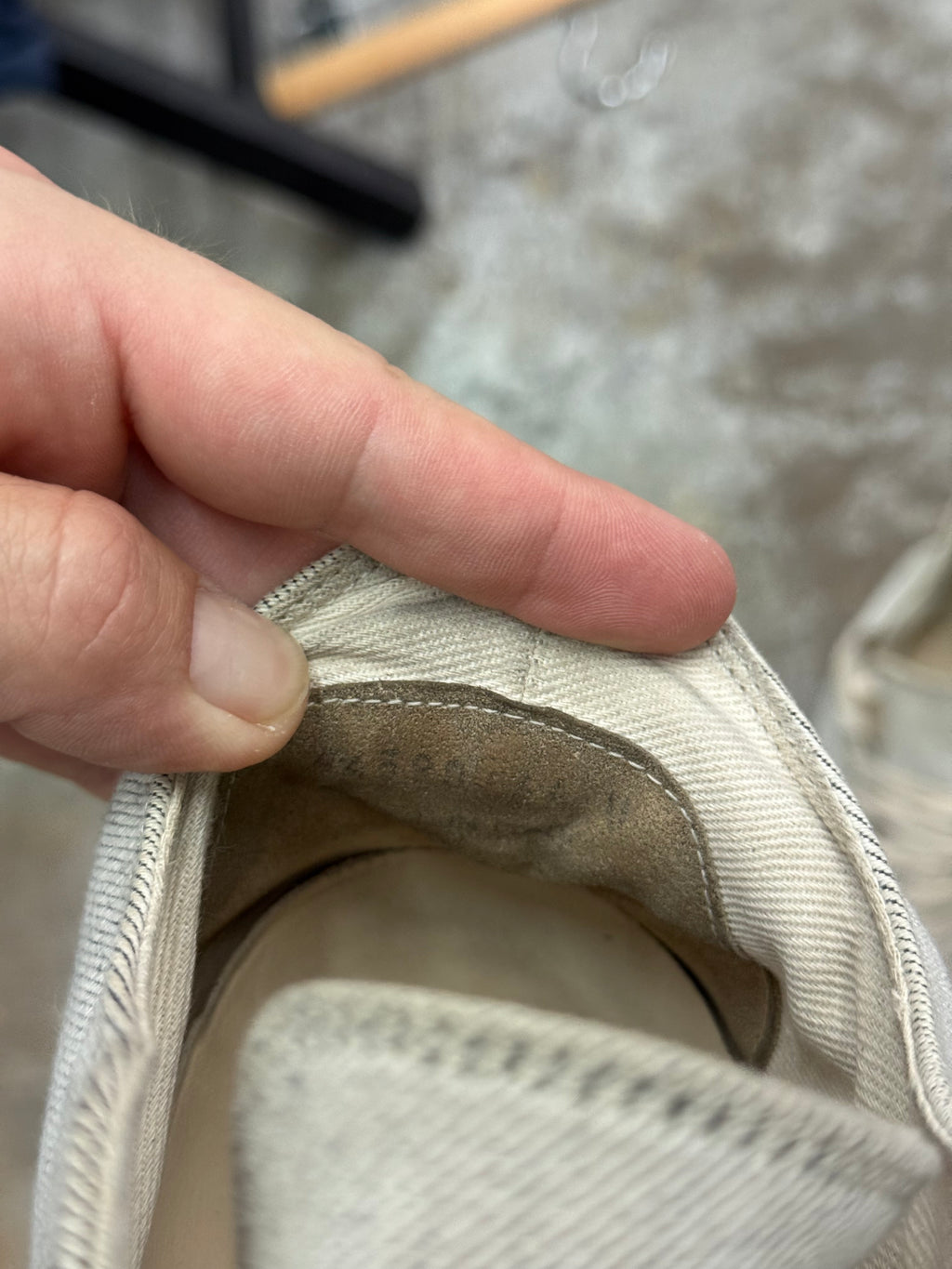 Rick Owens DRKSHDW Cream Ramone Low Sneakers - Size 44 (US 11)