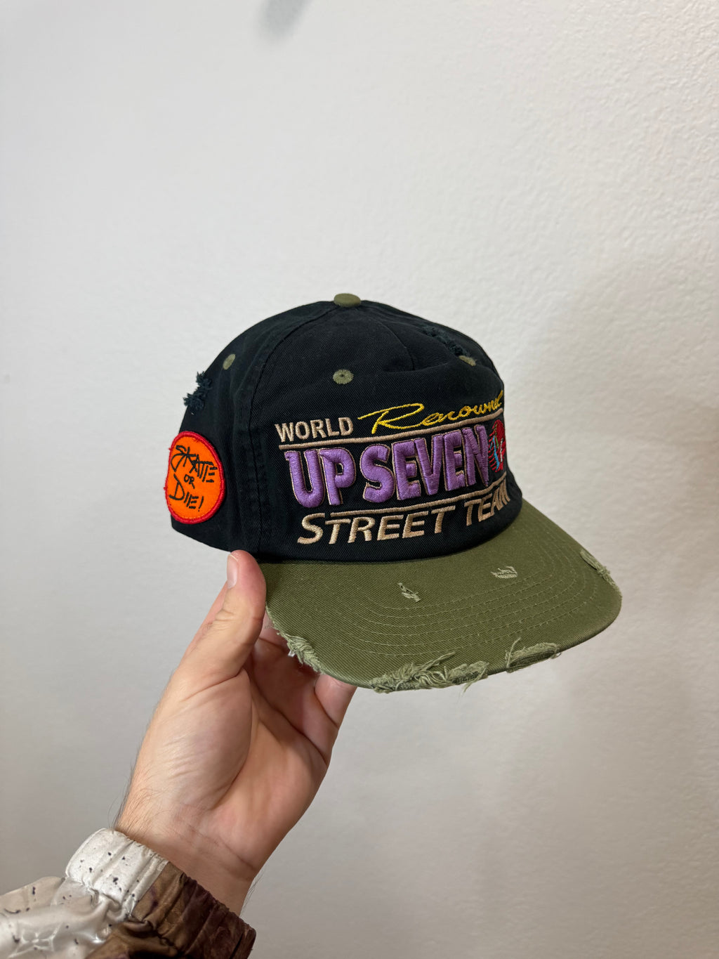 Up7 Skate Classic Skunk Intl Team Snapback Hat