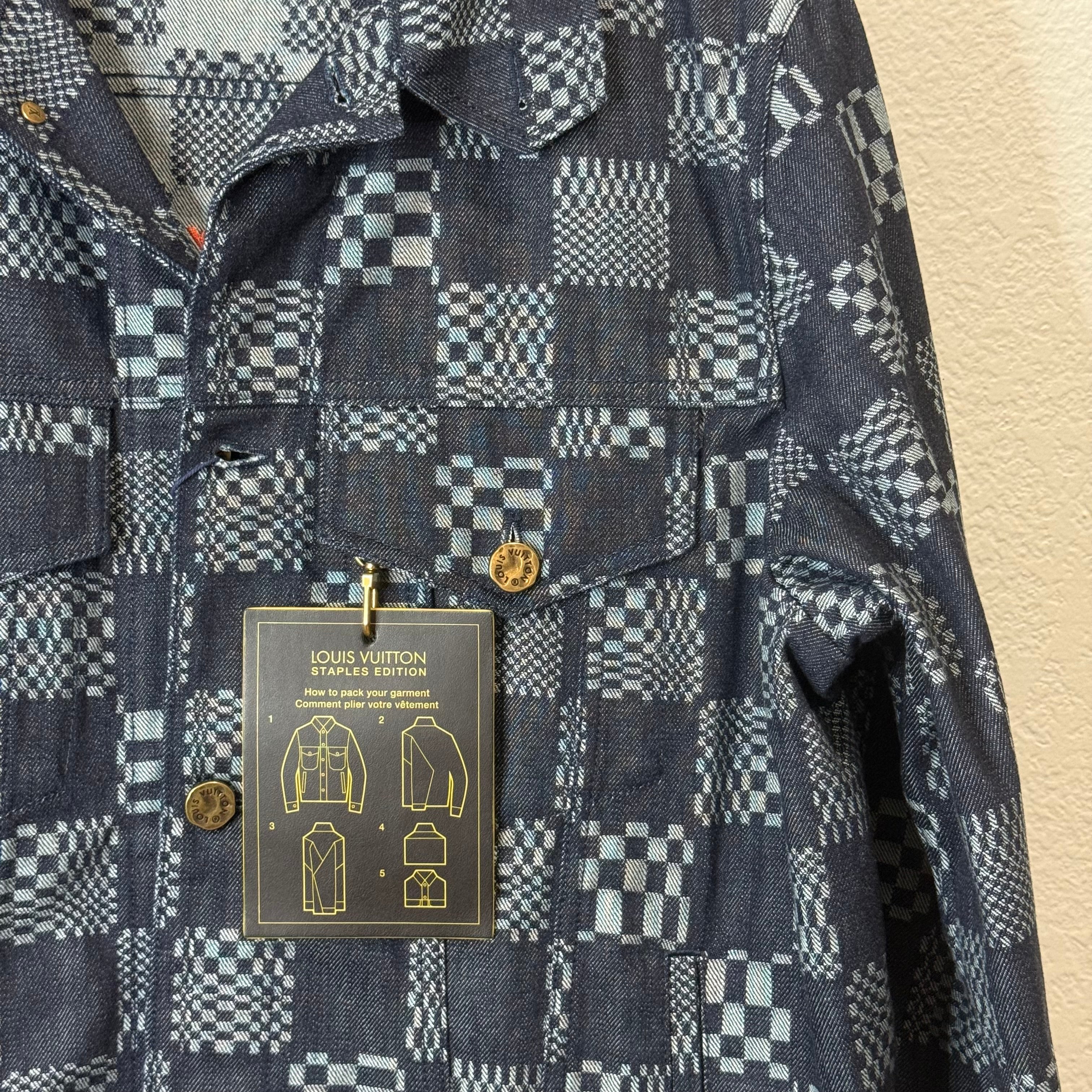 Louis Vuitton Something in the Water Virginia Denim Jacket - Size 50 (L)