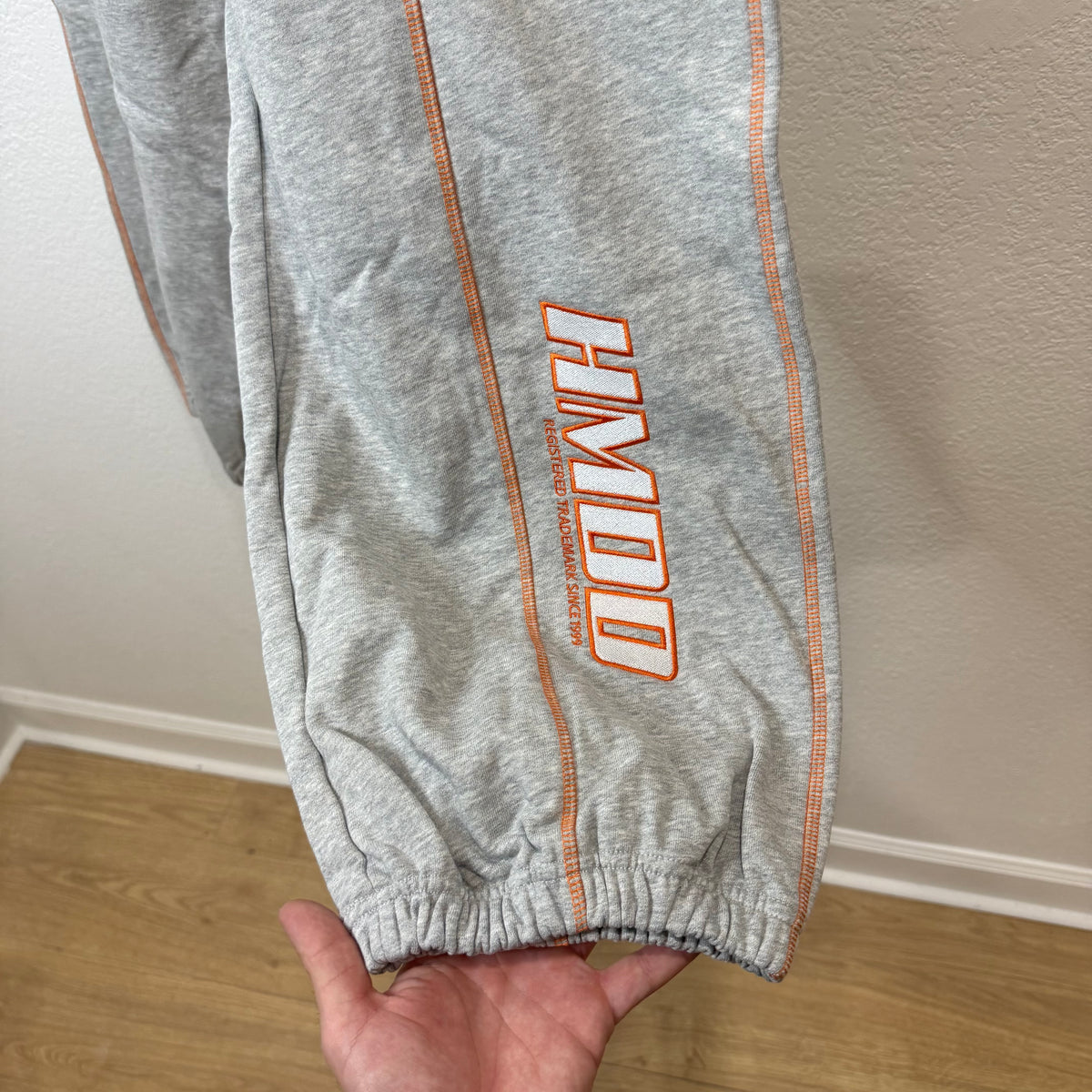 HMDD Grey Seam Sweatpants - Size XL