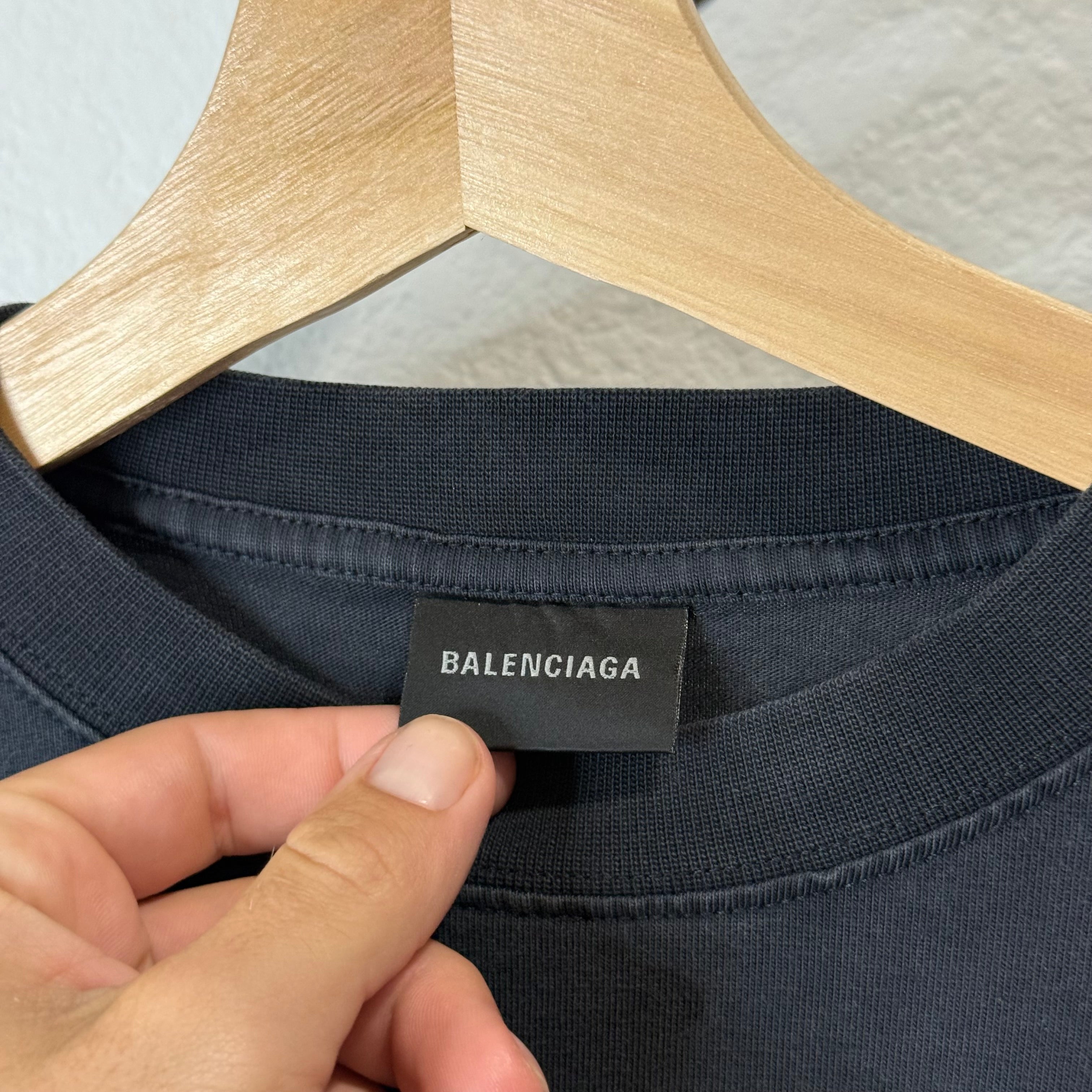 Balenciaga XXXL Embroidered T-Shirt Size XS
