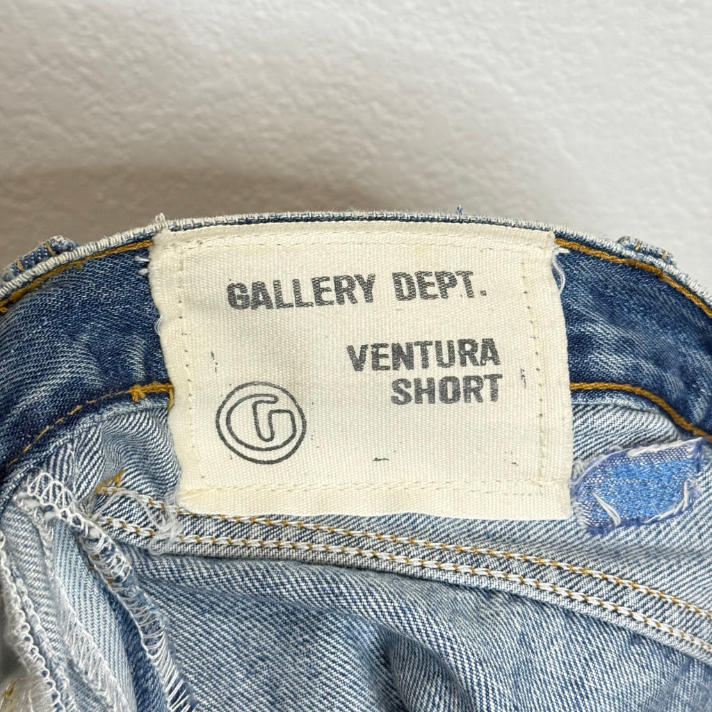 Gallery Dept Denim G Patch Shorts - Size 36
