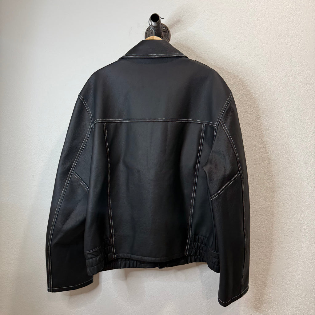 Louis Vuitton Leather Frequency Jacket - Size 58 (XXL)