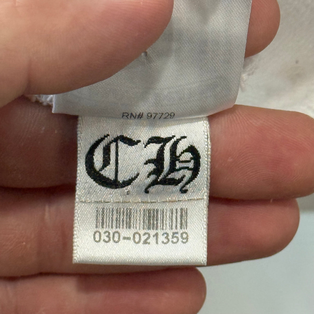 Chrome Hearts Monogram White Script Hoodie - Size XXL