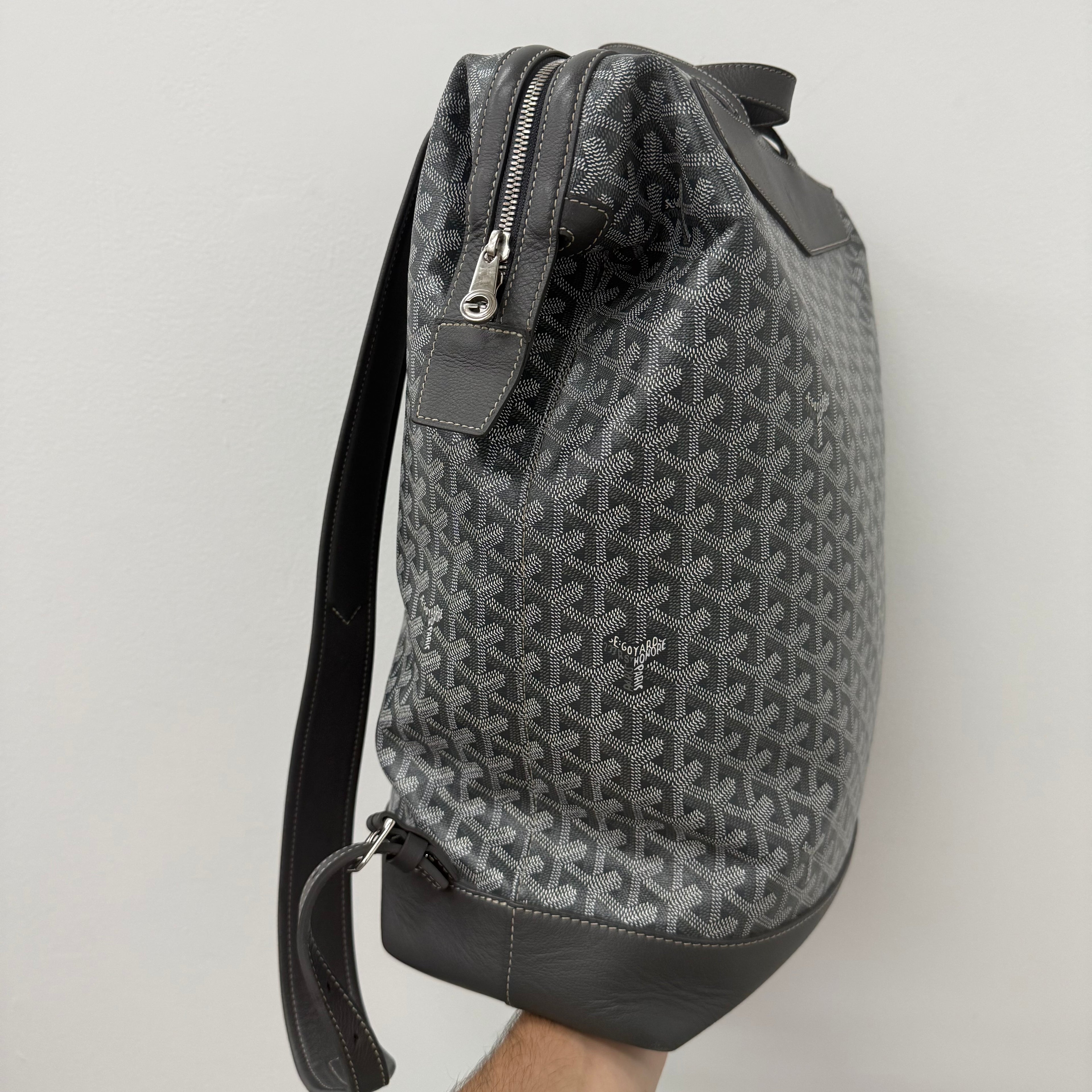 Goyard Cisalpin Backpack Grey