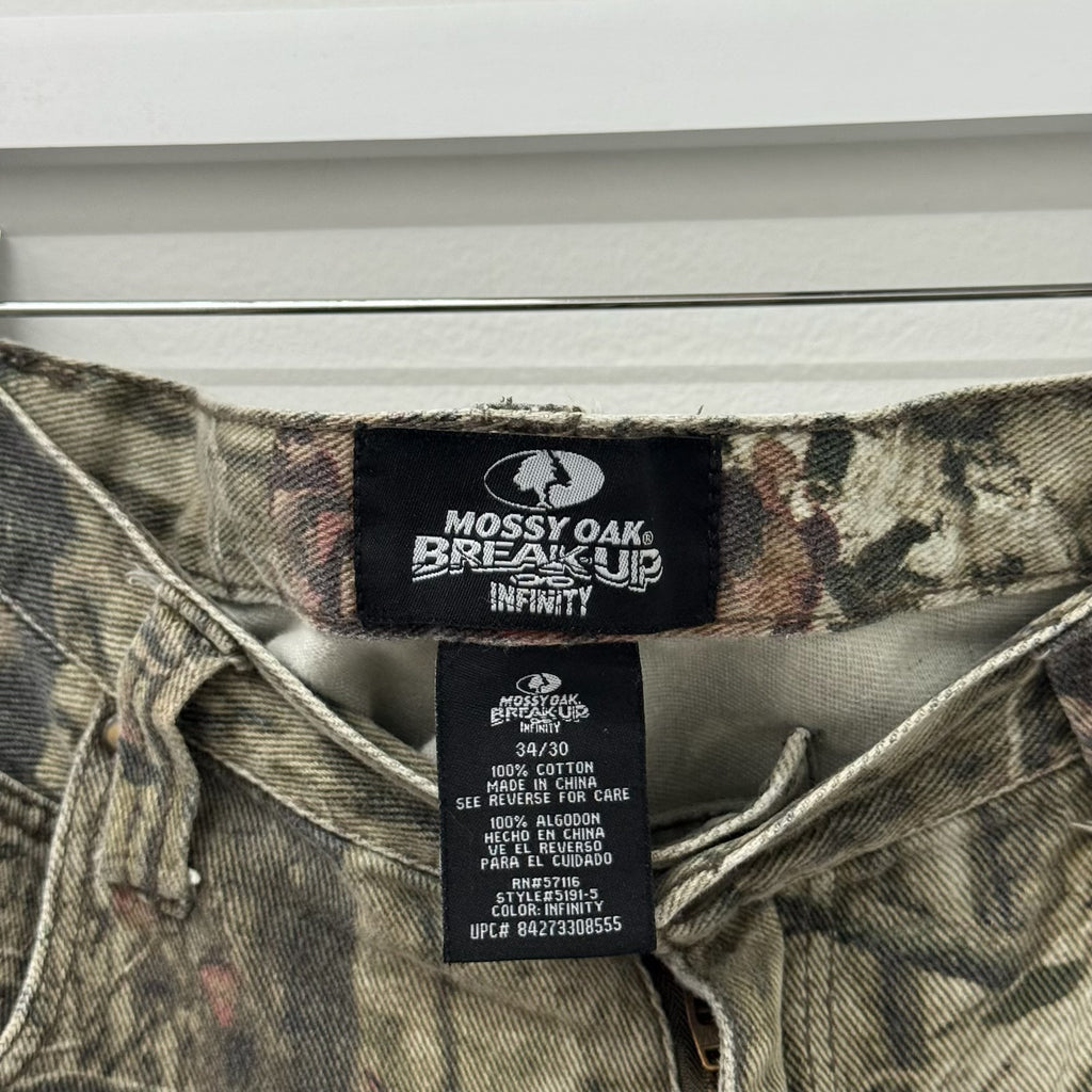 Realtree Mossy Oak Camo Pants - Size 34